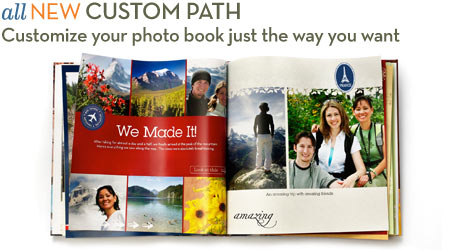 Shutterfly Custom Path Photo Book